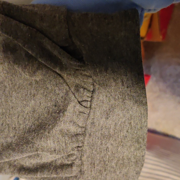 Solid drawstring elastic waist cuffed pants - Picture 5 of 13